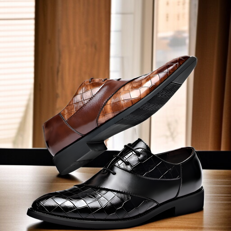 Große größe leder schuhe männer neue casual schuhe business anzug männer Britischen schuhe spitz her