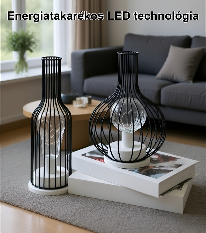 Elektronikus világítás borosüvegekhez LED fénnyel