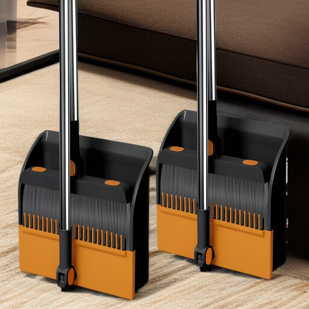 ほうき 家庭用 高品質 ちりとり コンビネーションセット ちりとりセット 柔らかい毛のほうき 掃除用ほうき 卸売