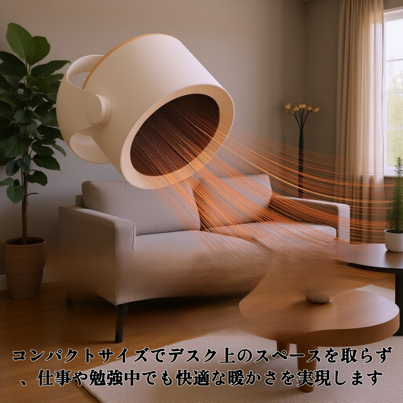 新しいデスクトップヒーター