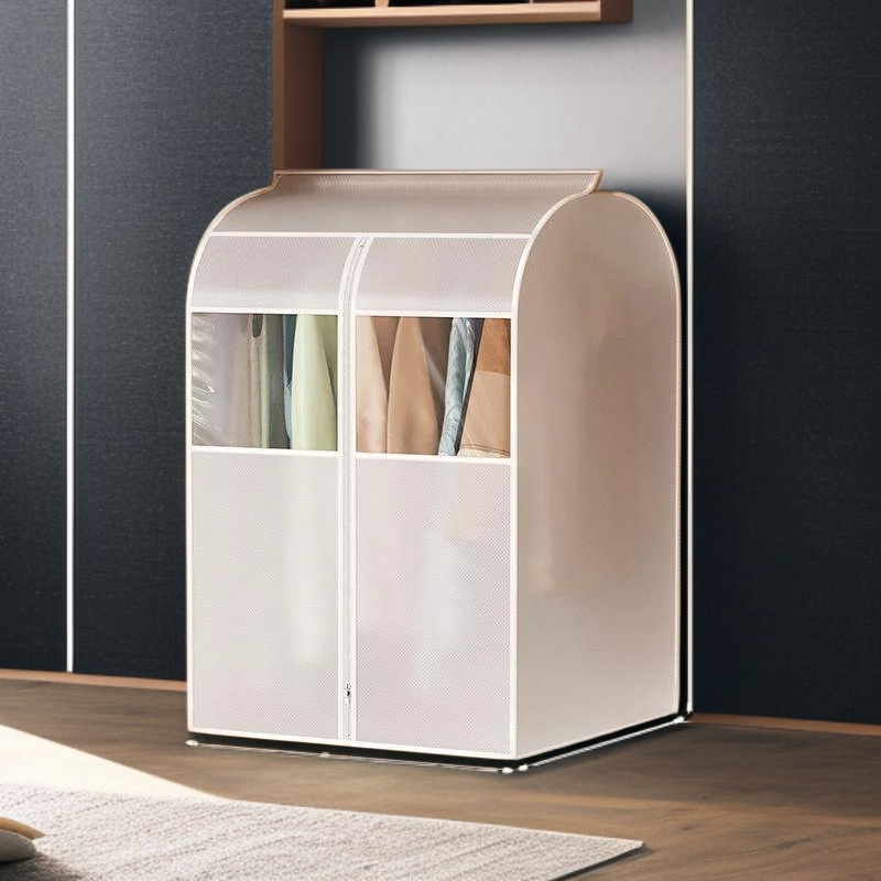 의류 더스트 커버 코트 투명 방습 커버 옷장 걸이 투명 방회 투명 코트 커버