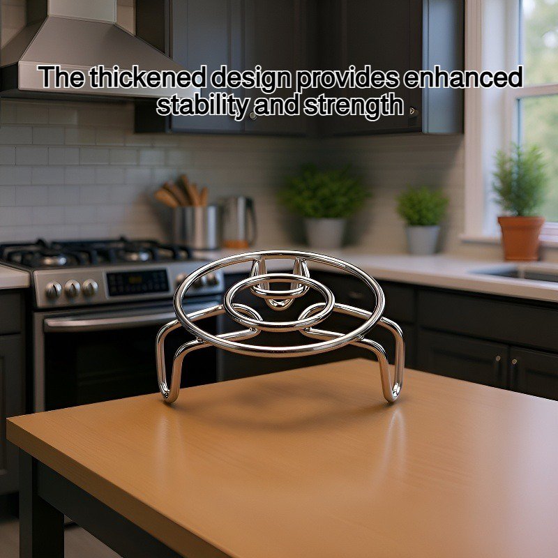 Mini steamer rack made of 304 stainless steel with thickened steaming rack for small pots