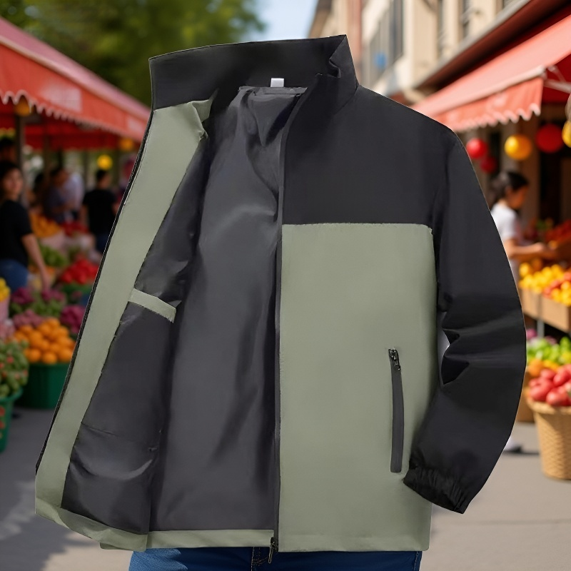 남자 얇은 방수 바람막이 재킷
