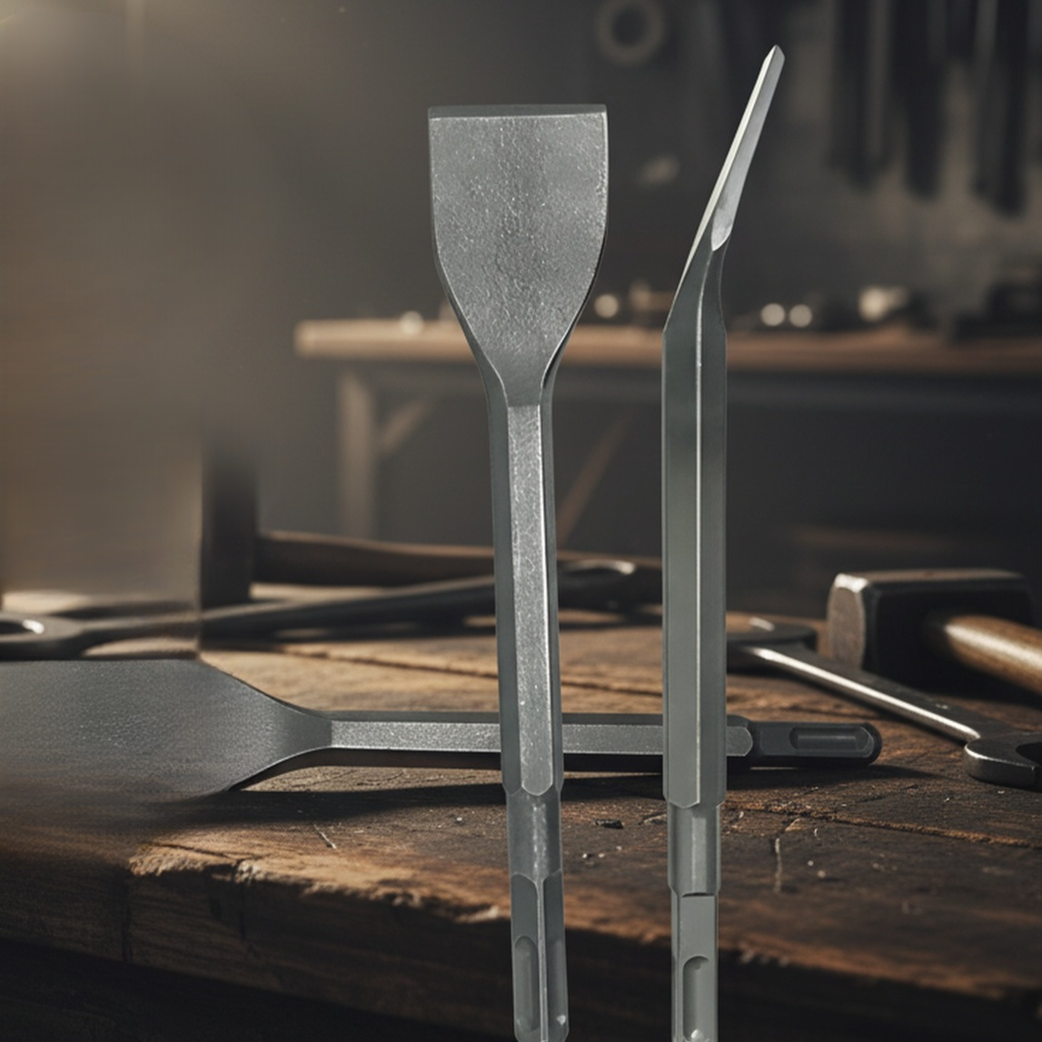 Marteau électrique à quatre trous avec arbre hexagonal