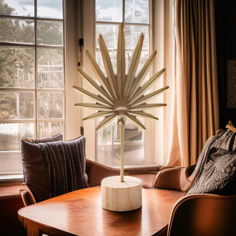 철제 은행잎 장식