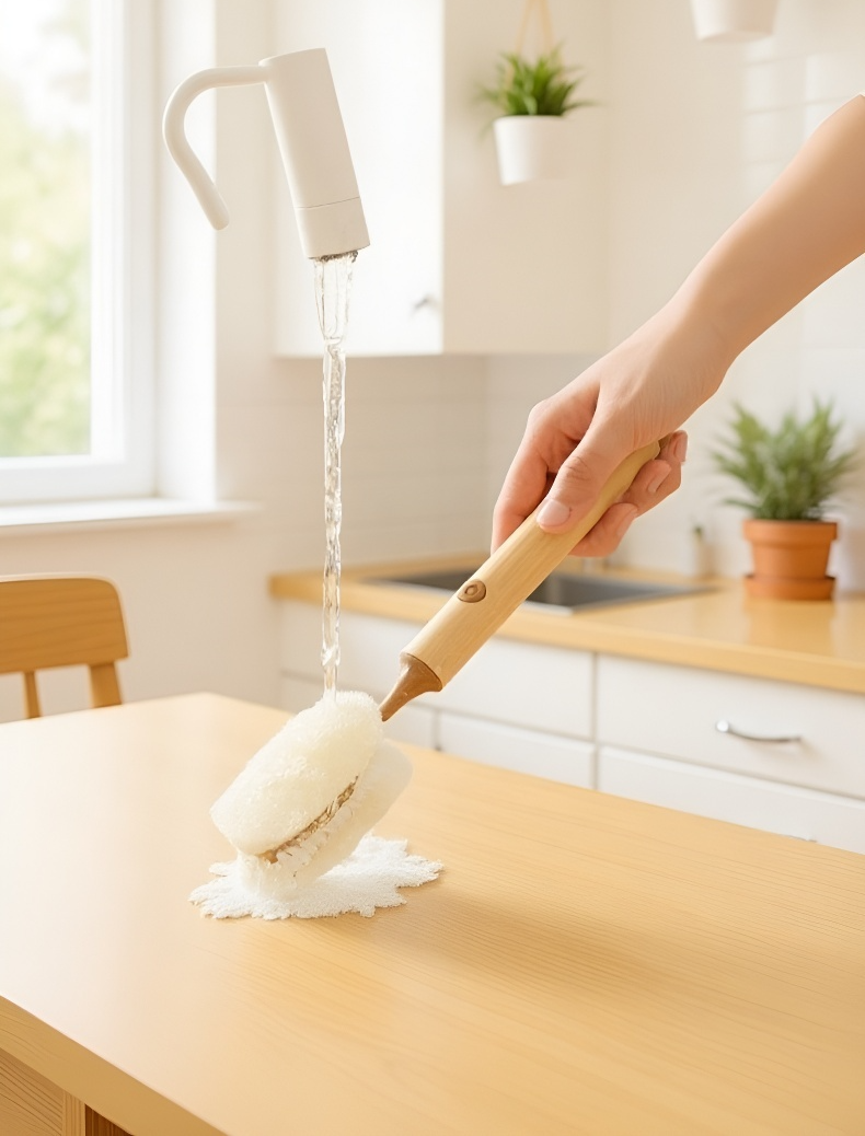 Cepillo de limpieza para tazas resistente y duradero