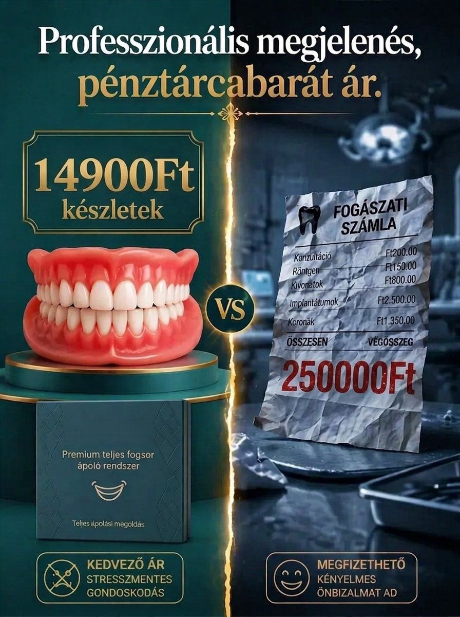  Prémium teljes fogsor készlet