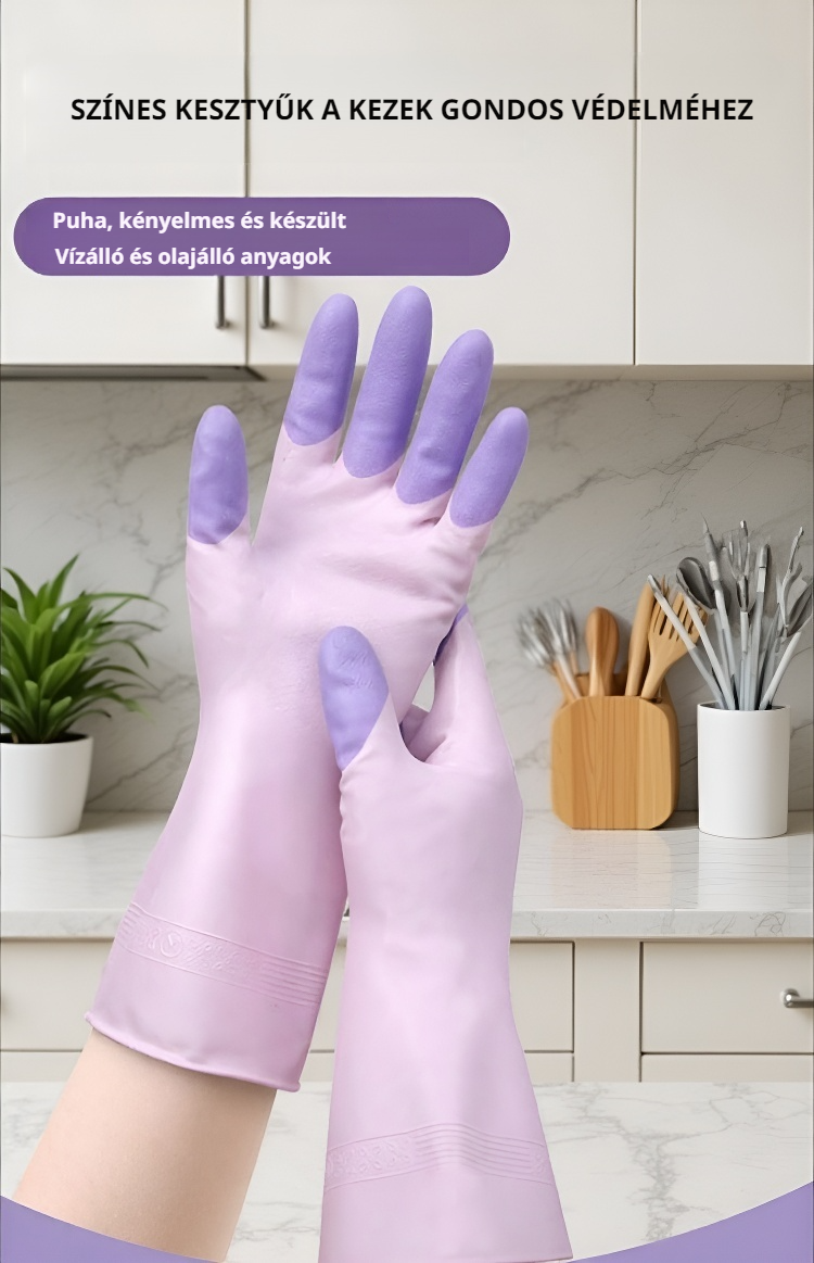 Olajálló kesztyű mosáshoz