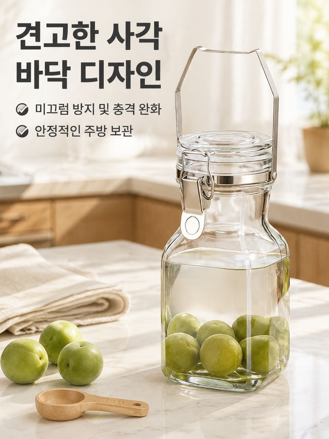 주방 밀폐 저장병