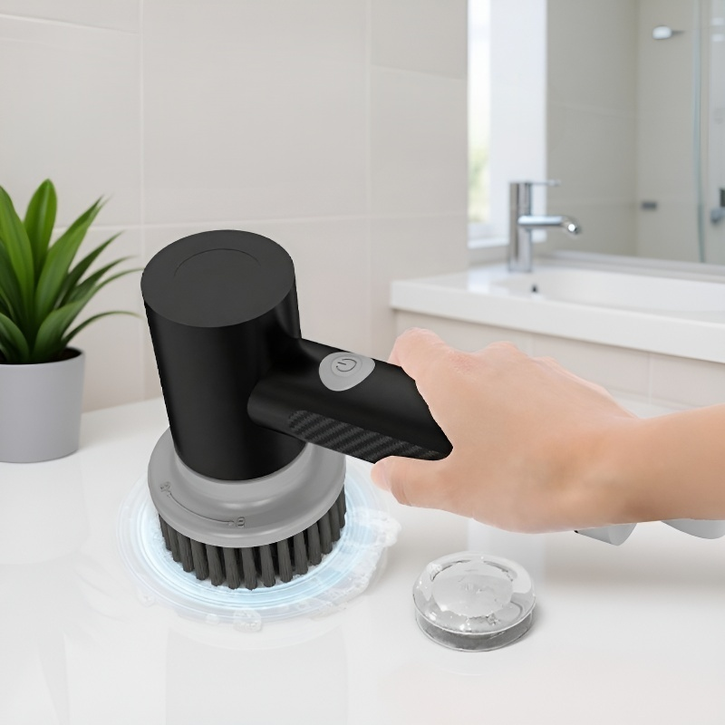 Multi-Functional Handheld Electric Cleaning Brush for Home Use