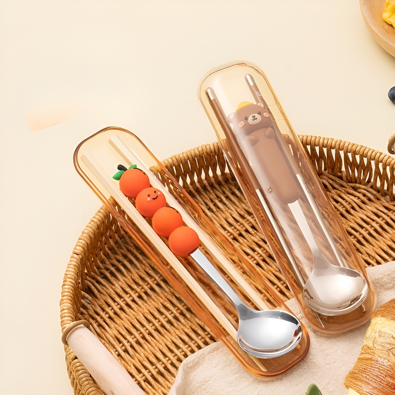 不鏽鋼便攜筷勺套裝