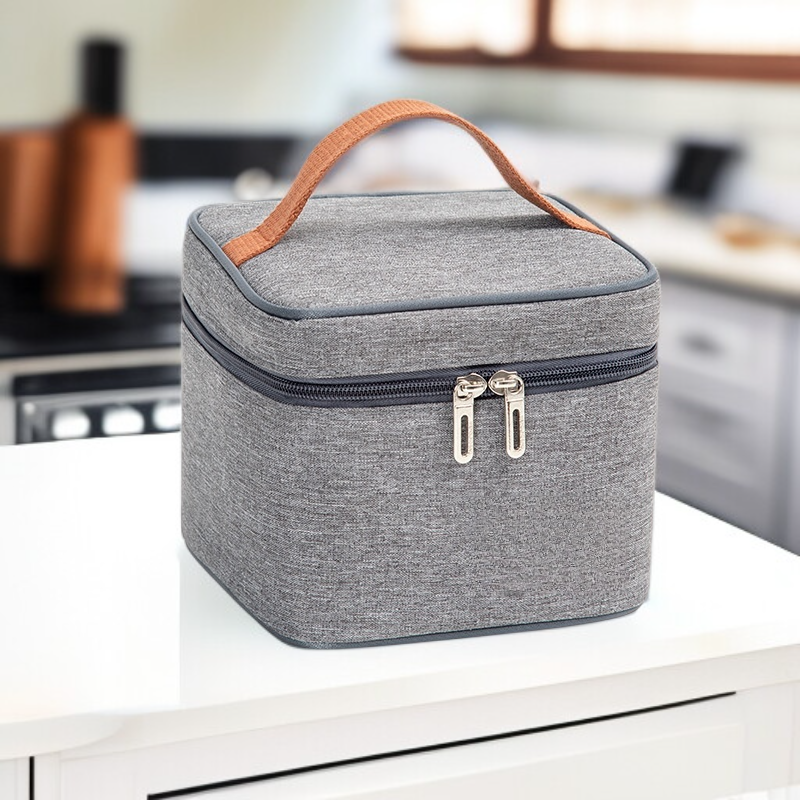 Bolsa porta alimentos térmica de gran capacidad, material catiónico