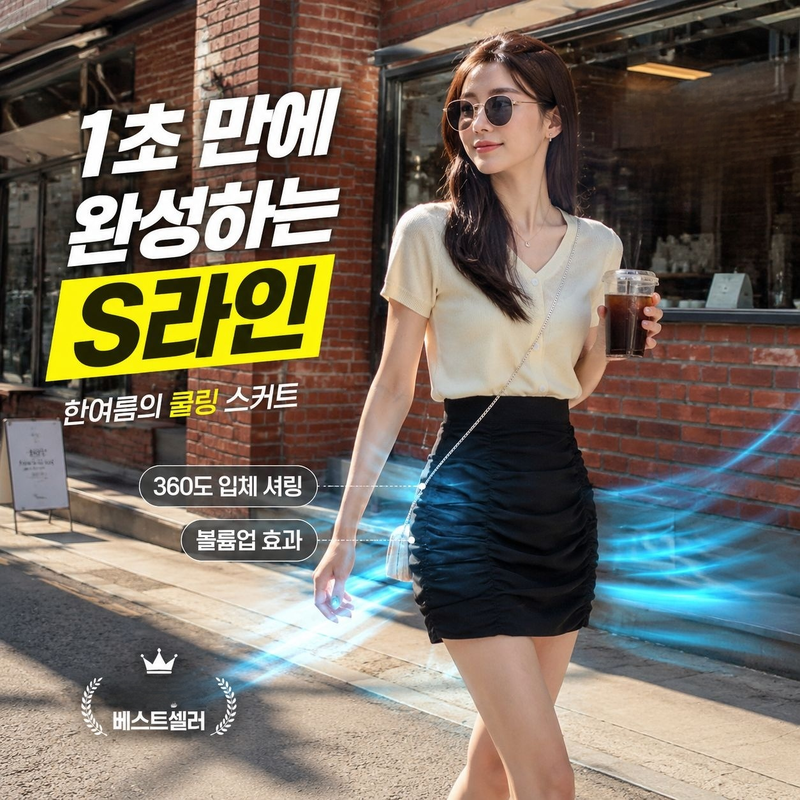 여아 주름 스커트 슬림핏 랩스커트 빈티지 스타일
