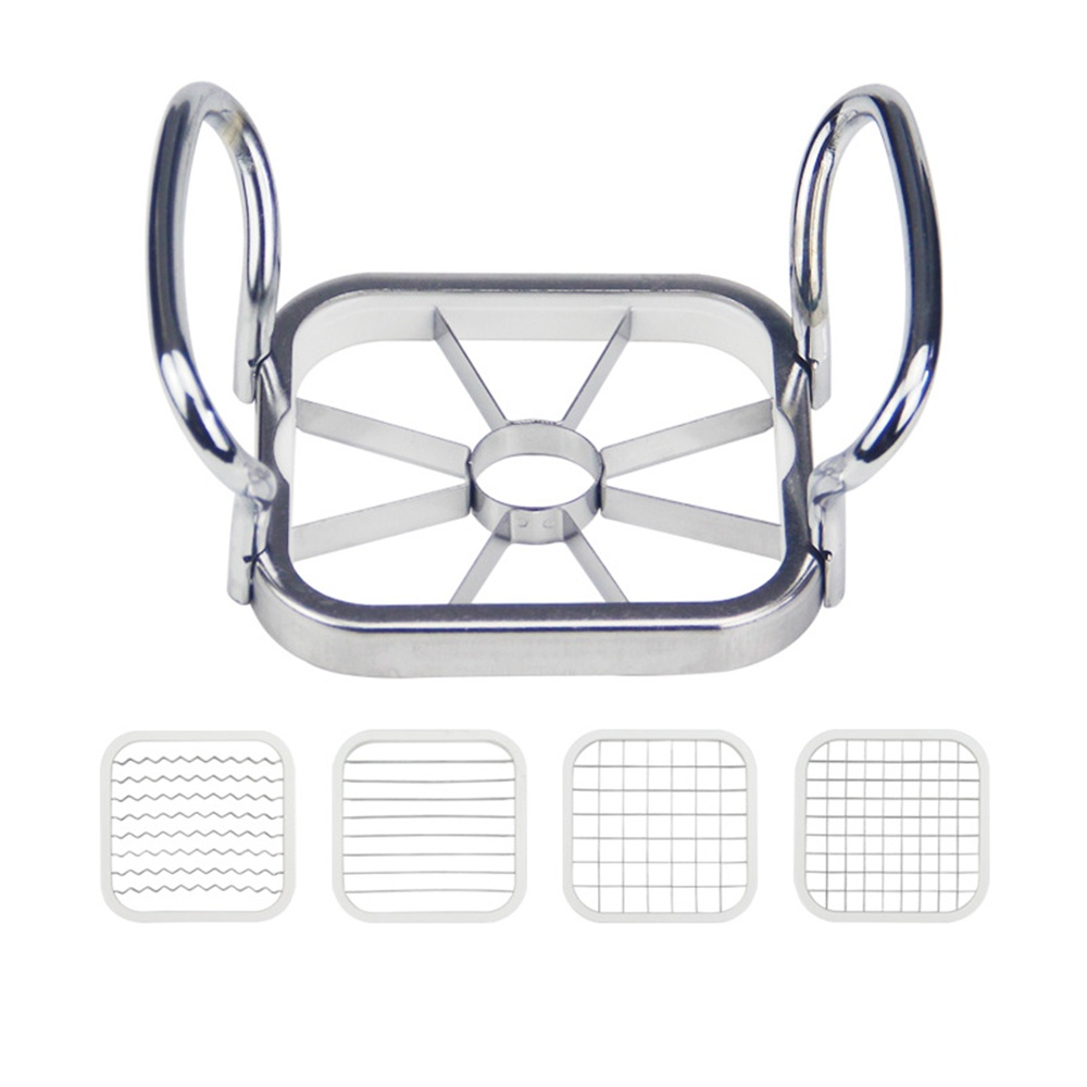 5 in 1 다기능 스테인리스 과일커터 감자/사과/과일 슬라이서