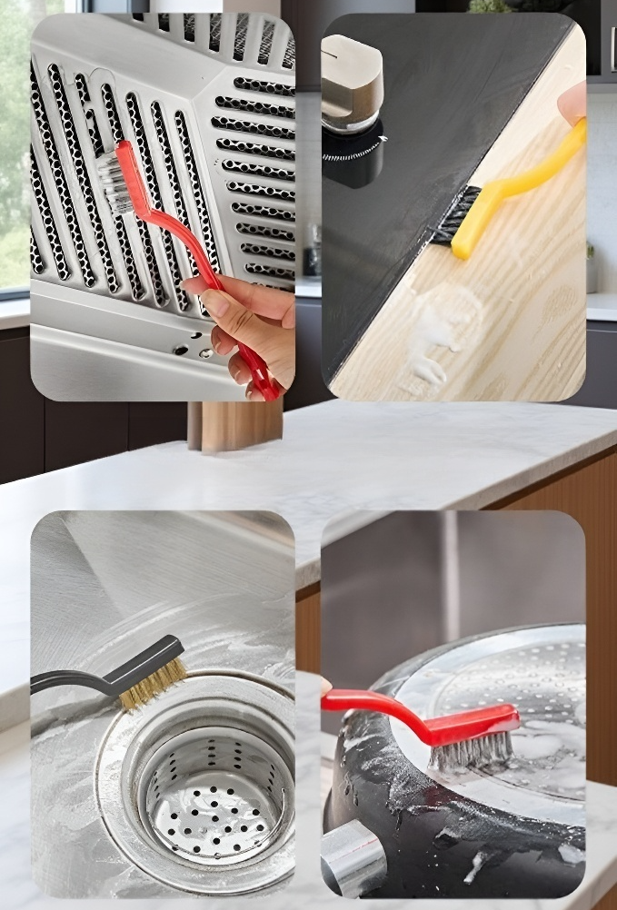 강력한 세정력의 청소 브러시