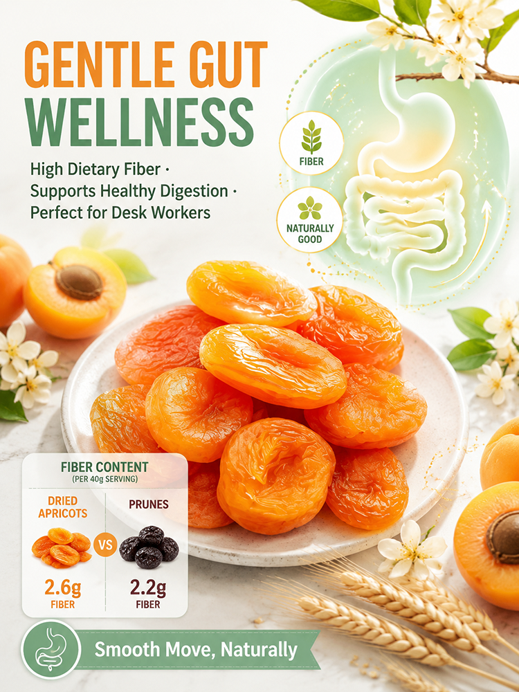 Plump and Chewy Premium Sun-Dried Apricots
