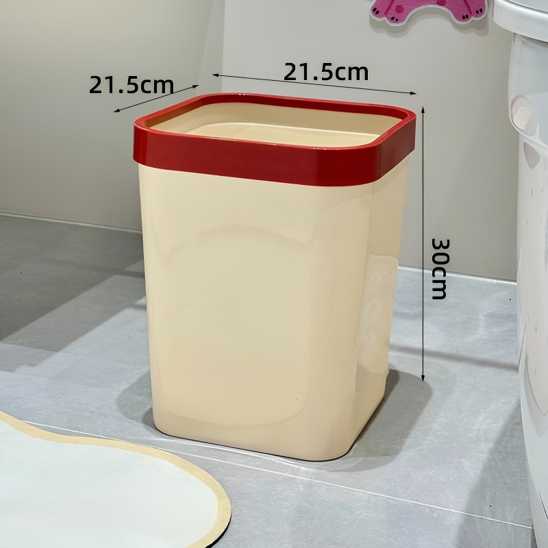 Simple wastebasket for bedroom and kitchen