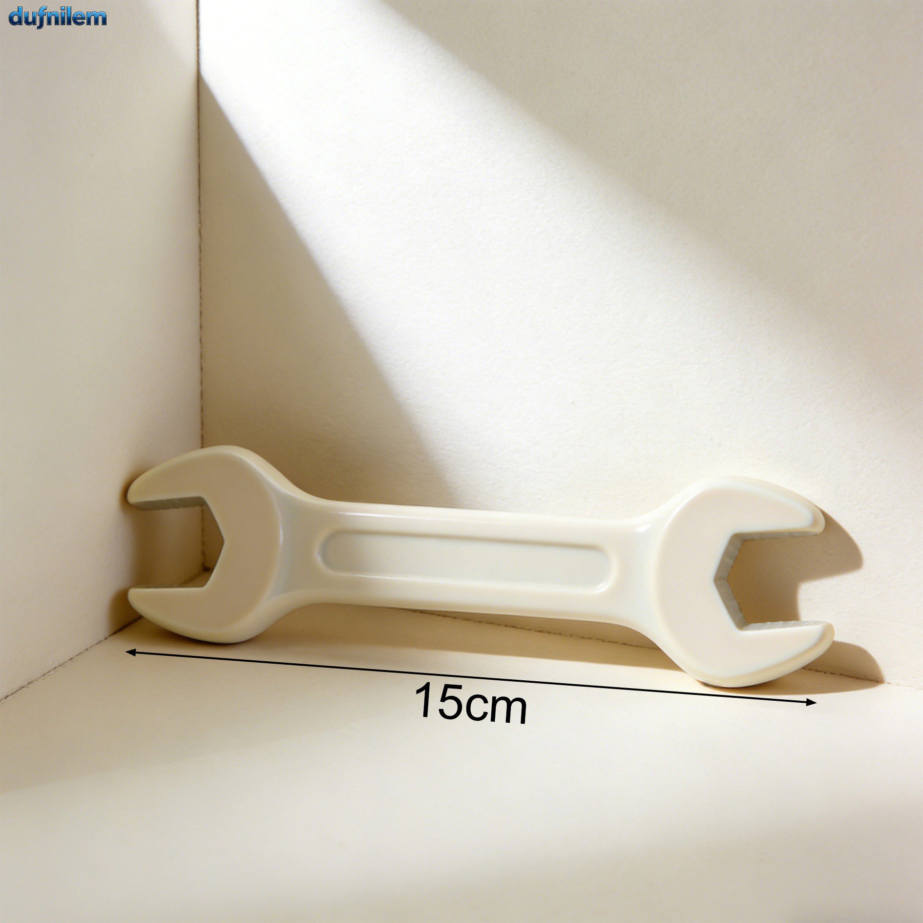 Multi-functional wrench tightening a bolt