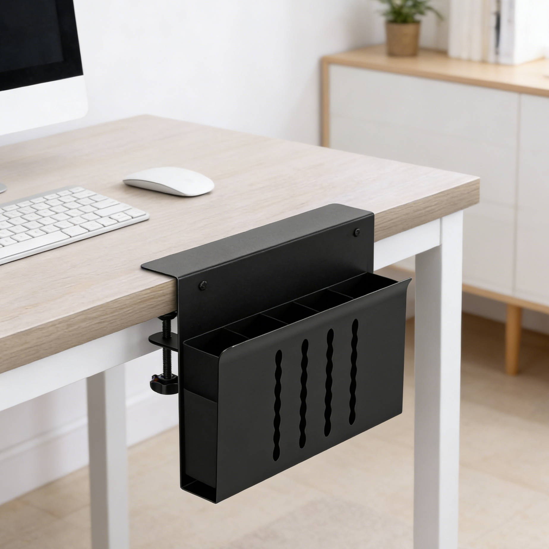 書房桌面收納支架擺放效果