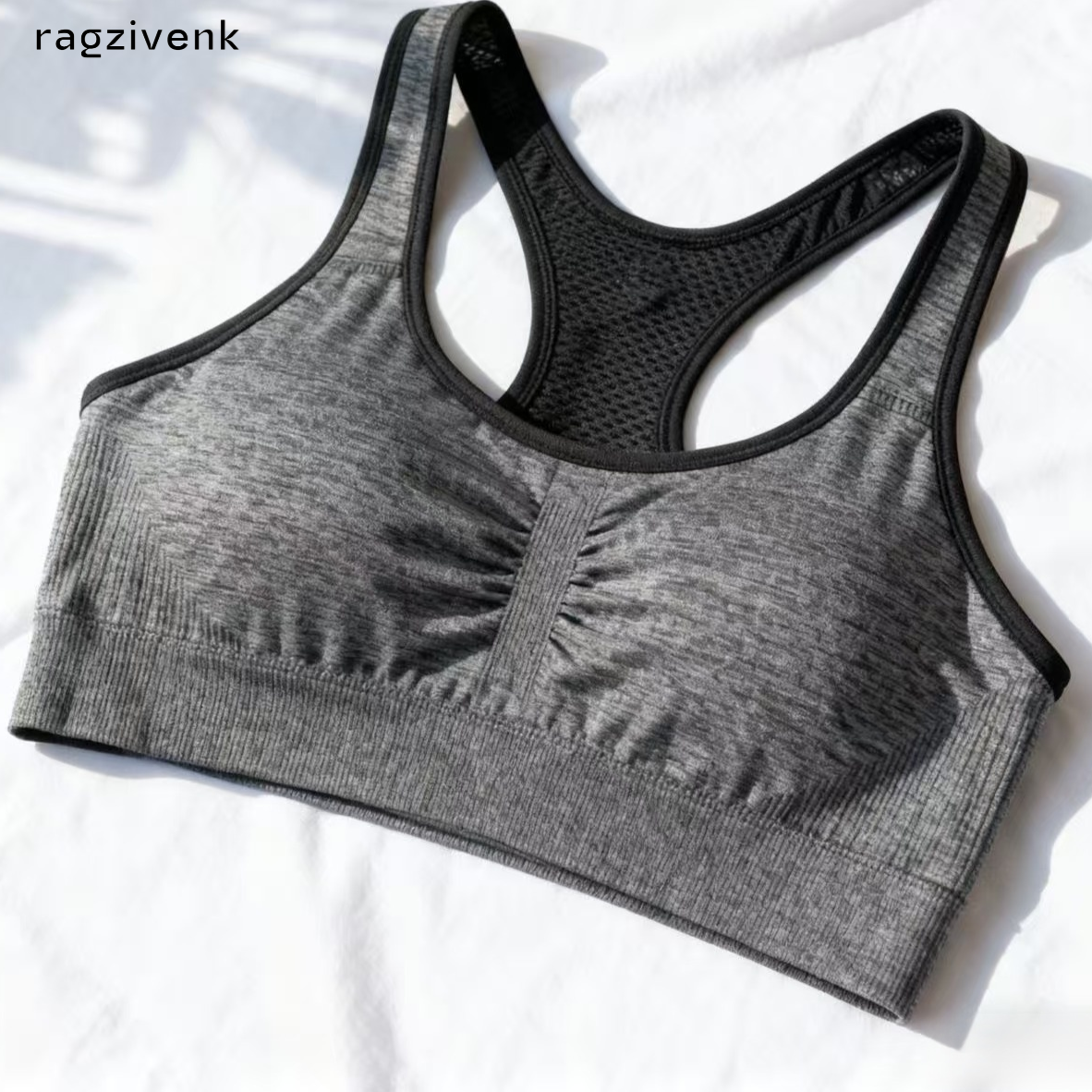 충격 흡수 기능이 있는 여성용 고강도 스포츠 브라