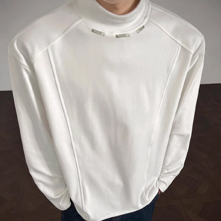 メンズ無地長袖Tシャツ