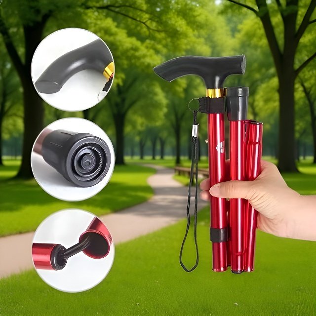 Kolorowe aluminiowe kije trekkingowe