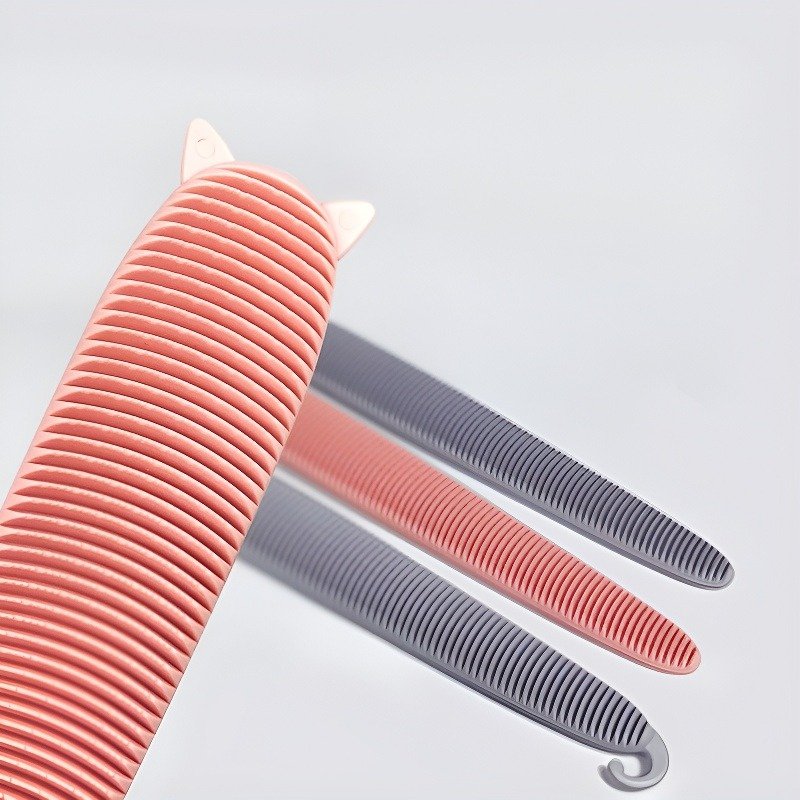 หวีนวดแมว แปรงกำจัดขนลอย แปรงอาบน้ำแมว