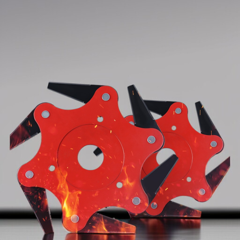 除草機 除草機 超硬除草ヘッド 5枚刃芝刈り機 草刈機 除草機 ブレード 草刈機