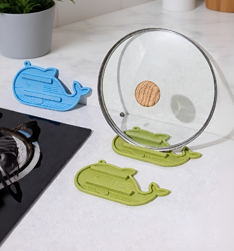 물빠짐 구조가 보이는 수납선반 상세컷