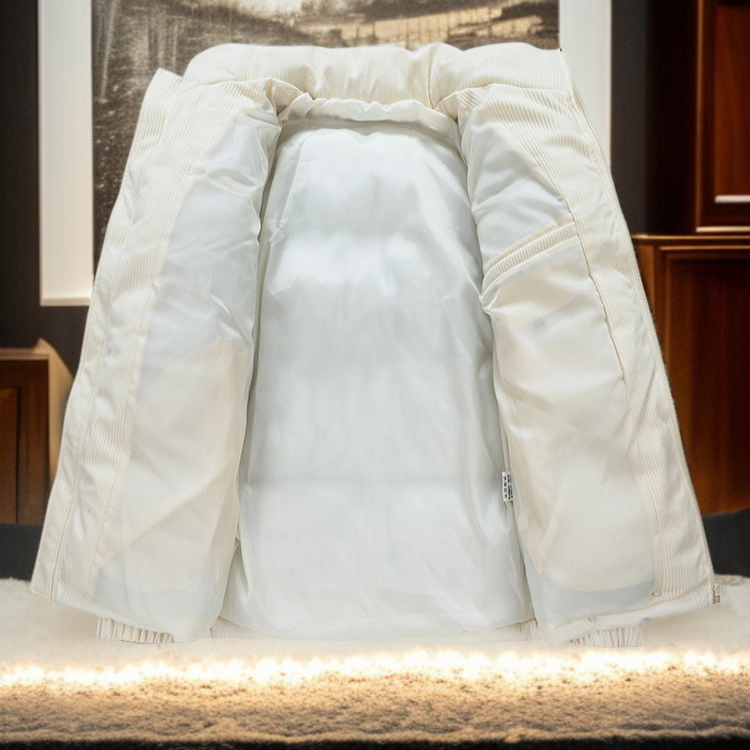 커플 패딩 가을 겨울 기모 차이나 베이커리 패딩 남녀 패션 프린트 패딩