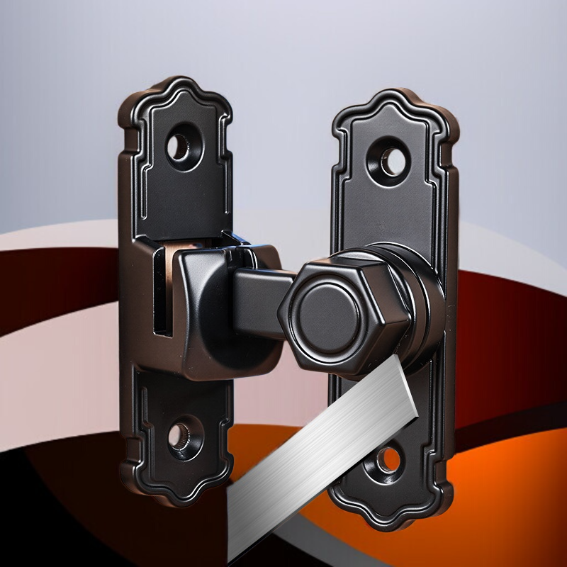 가정용 펀치 프리 도어 버클 두꺼운 알루미늄 합금 도어 겸용 도어 마개 다용도 펀치 프리 도어 버클