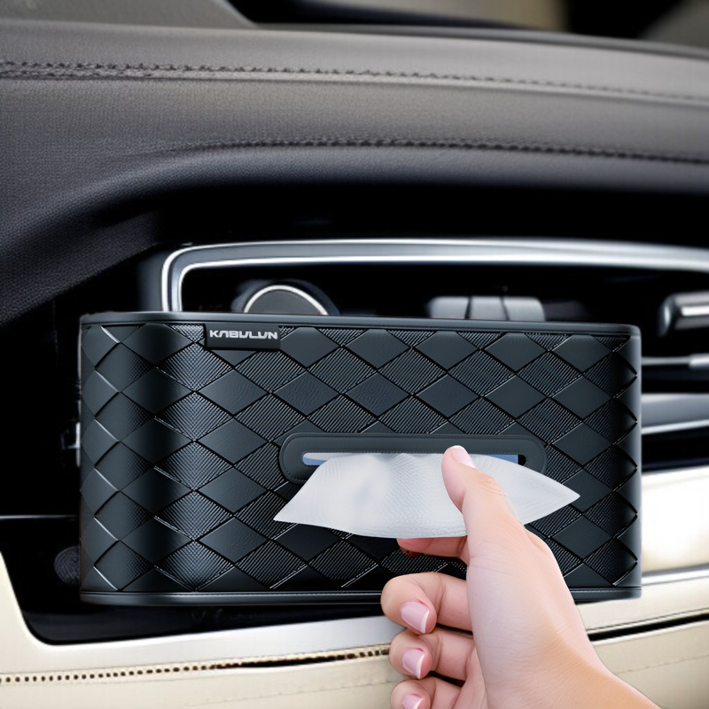 車用ティッシュボックス 車用ティッシュボックス 車用ティッシュボックス クリエイティブな多機能伸縮性ベルト レザーサンバイザー シートバック収納