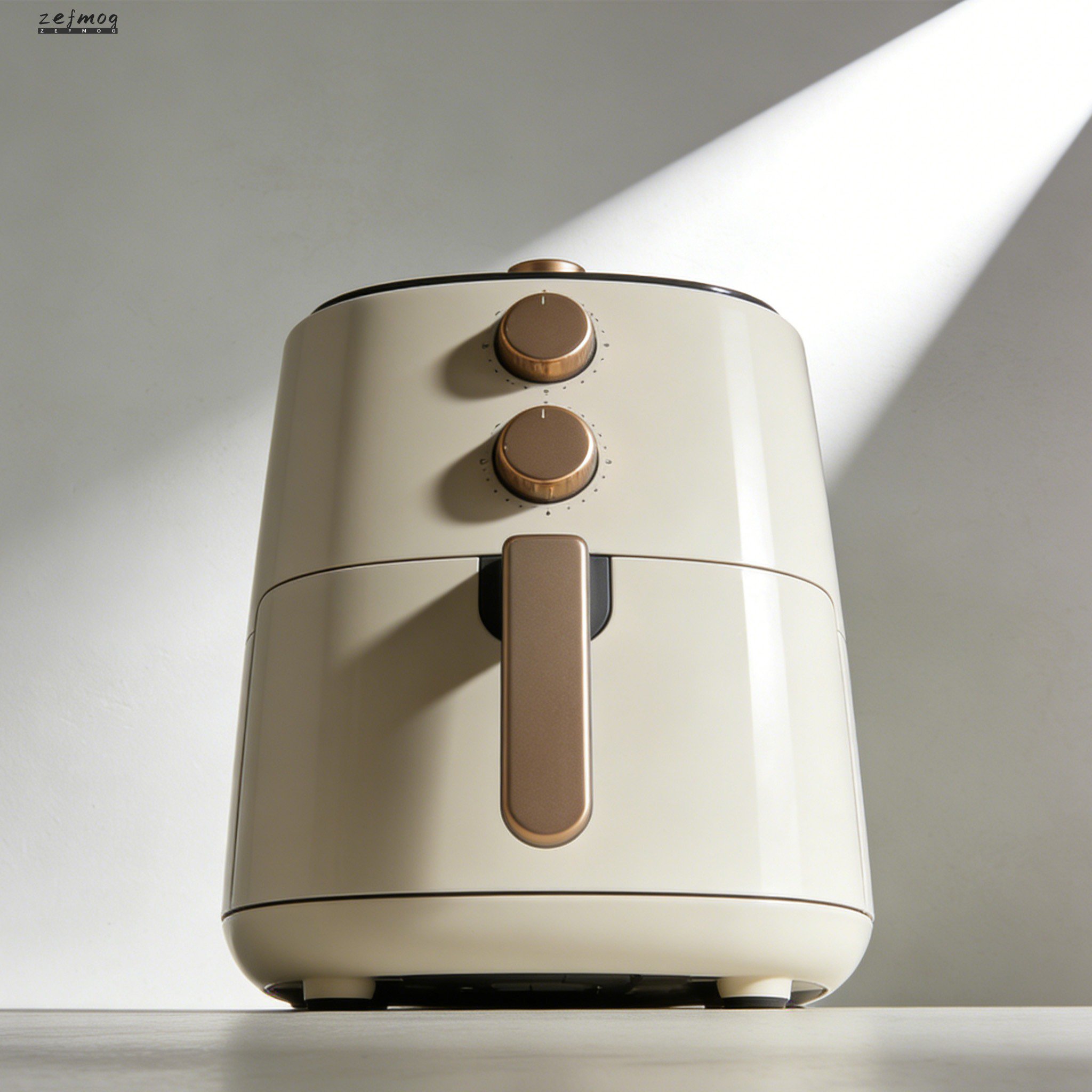 エアフライヤーで調理されたヘルシーな揚げ物