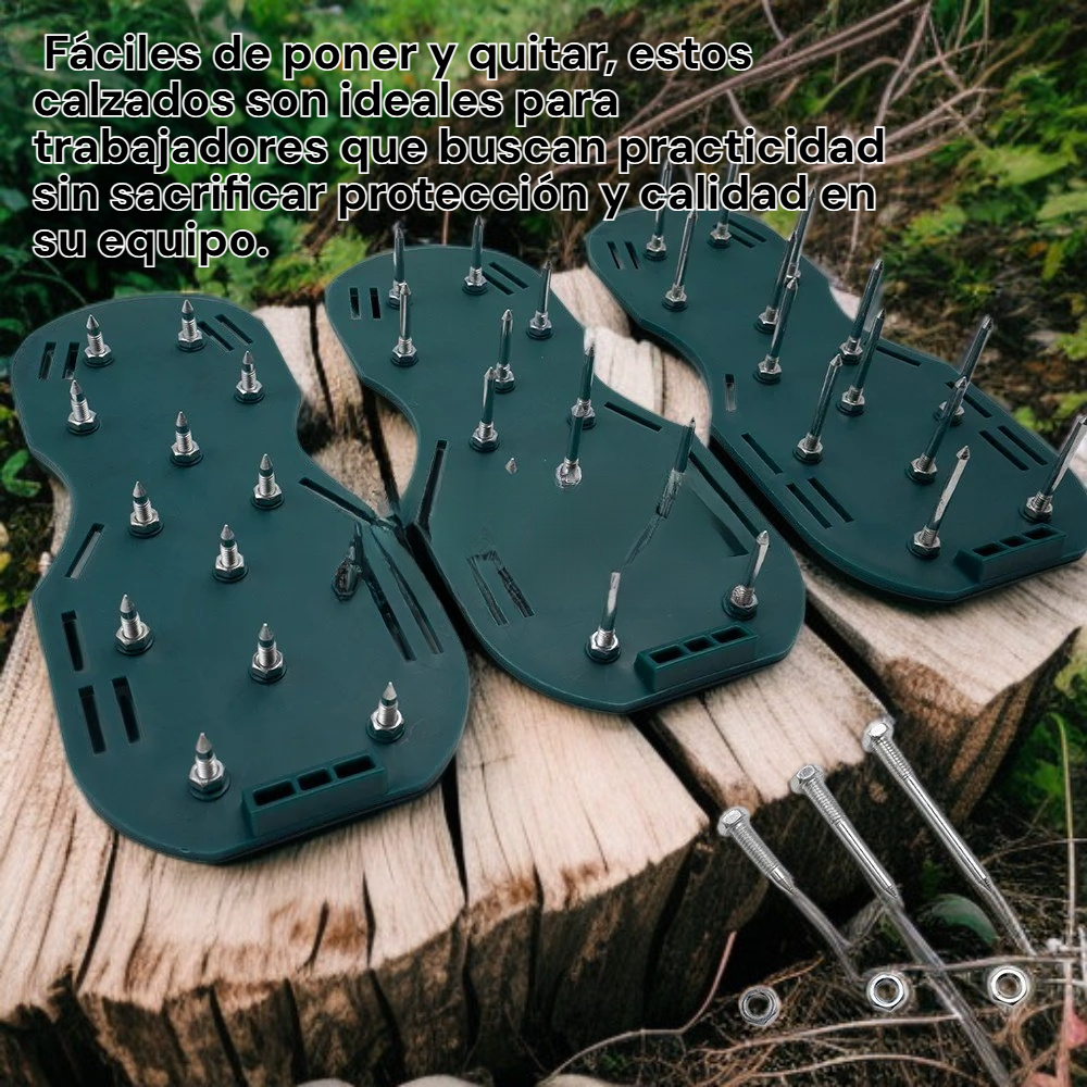 Calzado de clavos Tuliver para trabajos de pintura y impermeabilización,