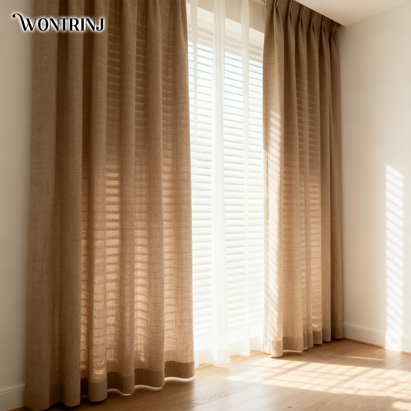 ผ้าม่านสองชิ้นสำหรับบ้าน