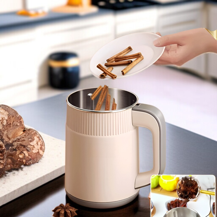 Kompakte Mühle zum Mahlen von getrockneten Zutaten