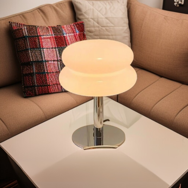 바우 하우스 램프의 야간 조명