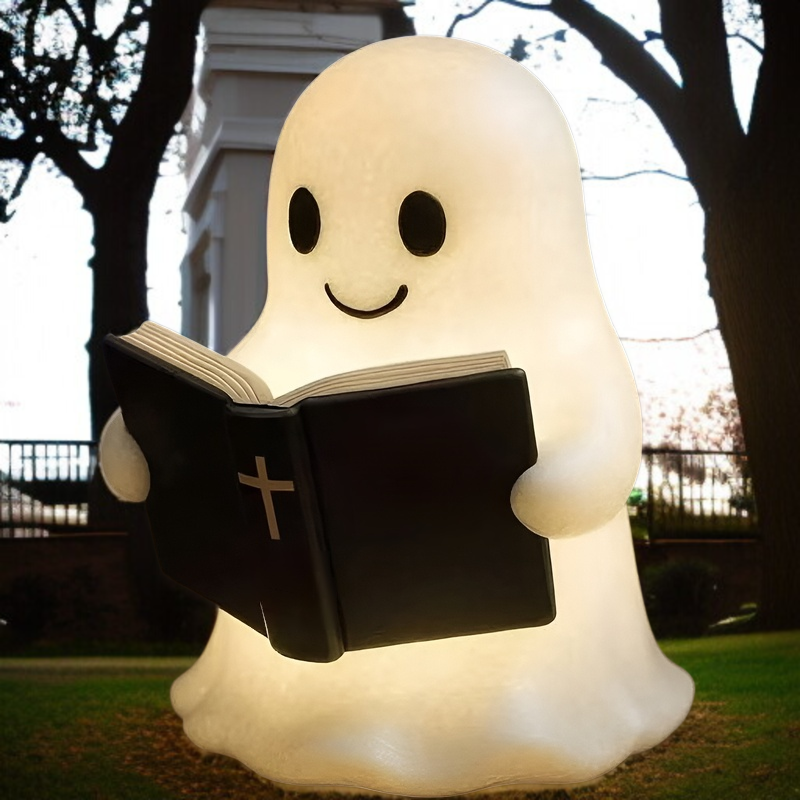 할로윈 유령 무드등 가로등 야광등 독서 무드등