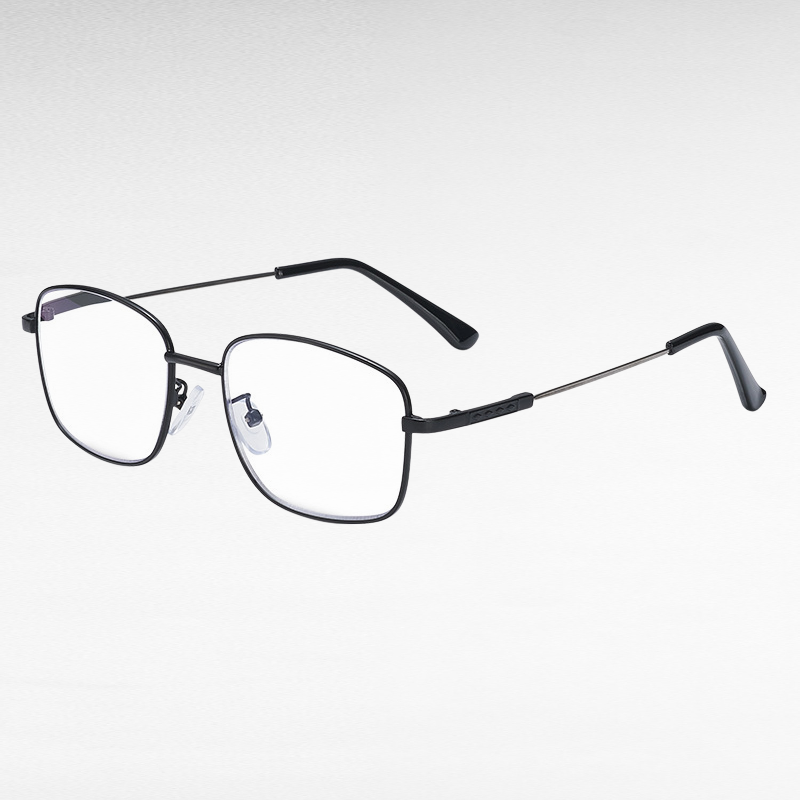 Gafas de lectura ultraligeras con montura grande y multifocales de titanio