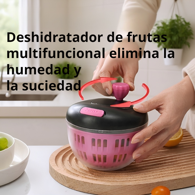 Escurridor manual de verduras y frutas