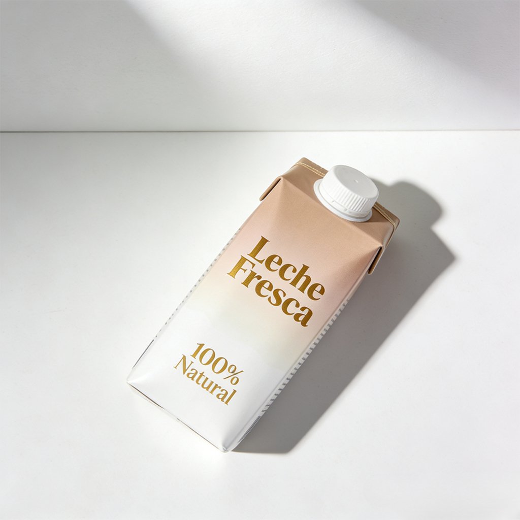 Paquete familiar de leche fresca (5 botellas)