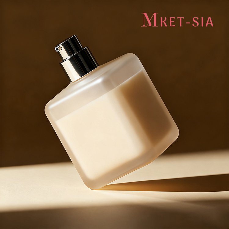 수분 공급 바디로션 사용 모습