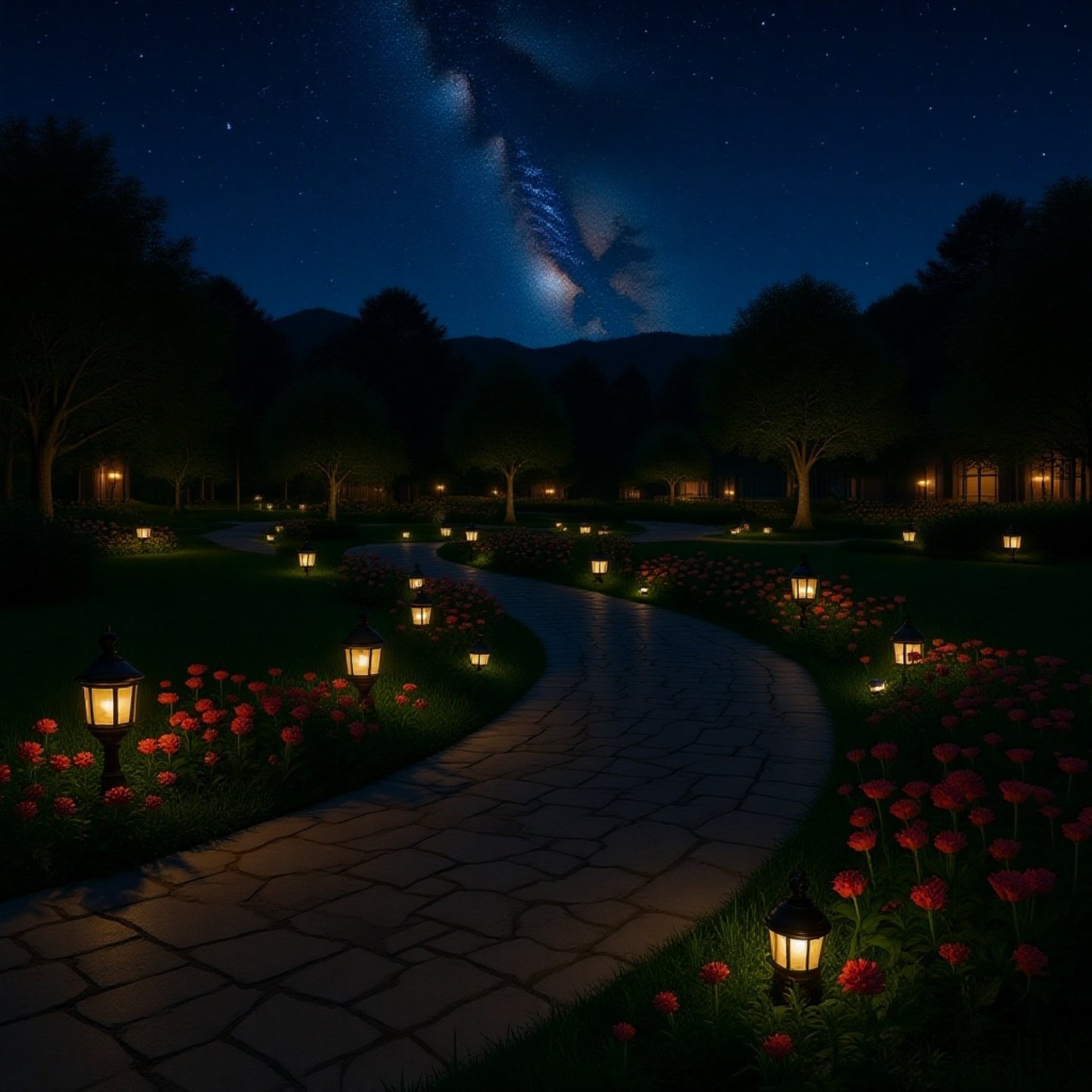 屋外用ソーラーガーデンライト 家庭用庭園灯