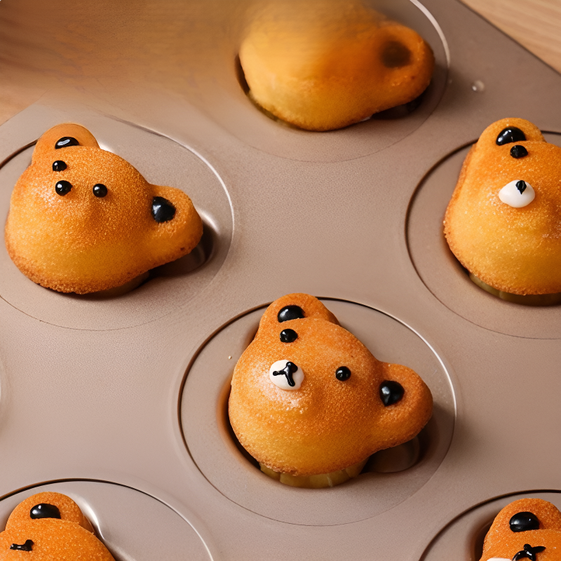 แม่พิมพ์เค้กหมีน่ารัก