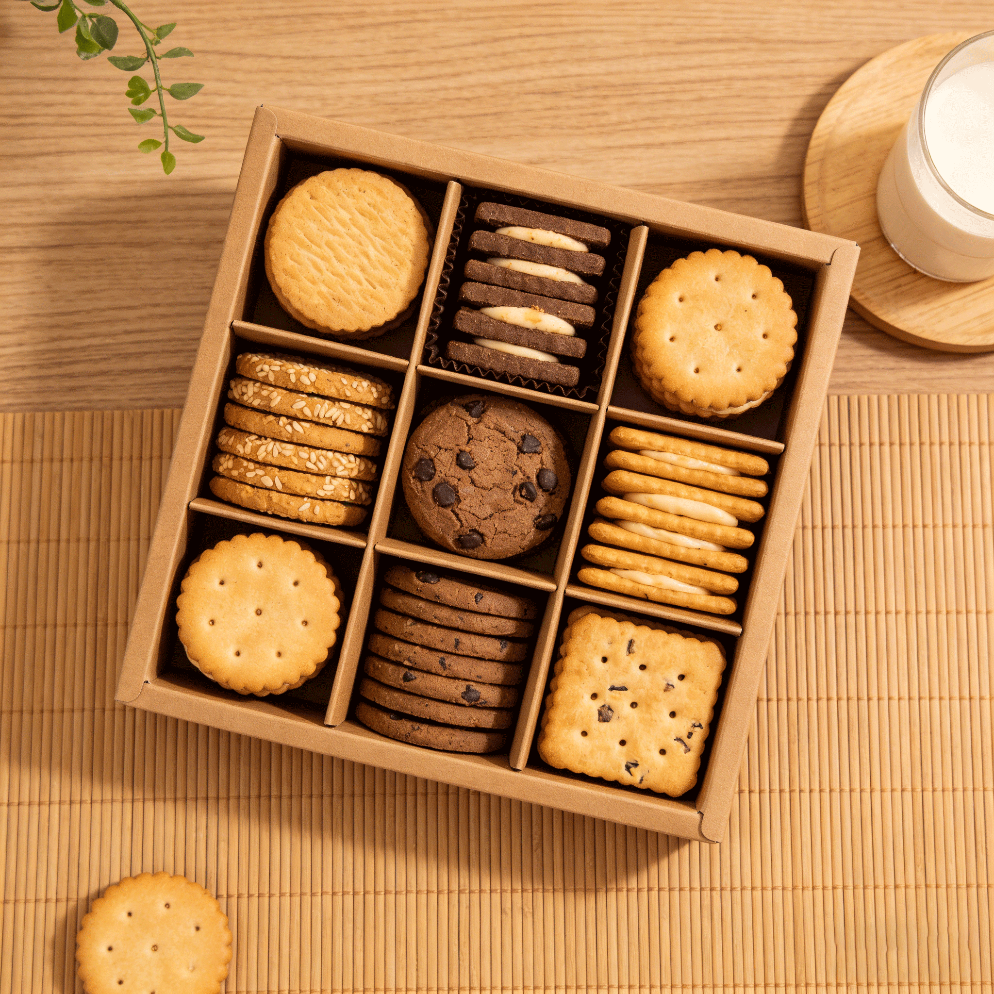 Assorted Flavor Biscuits (Pack of 3)