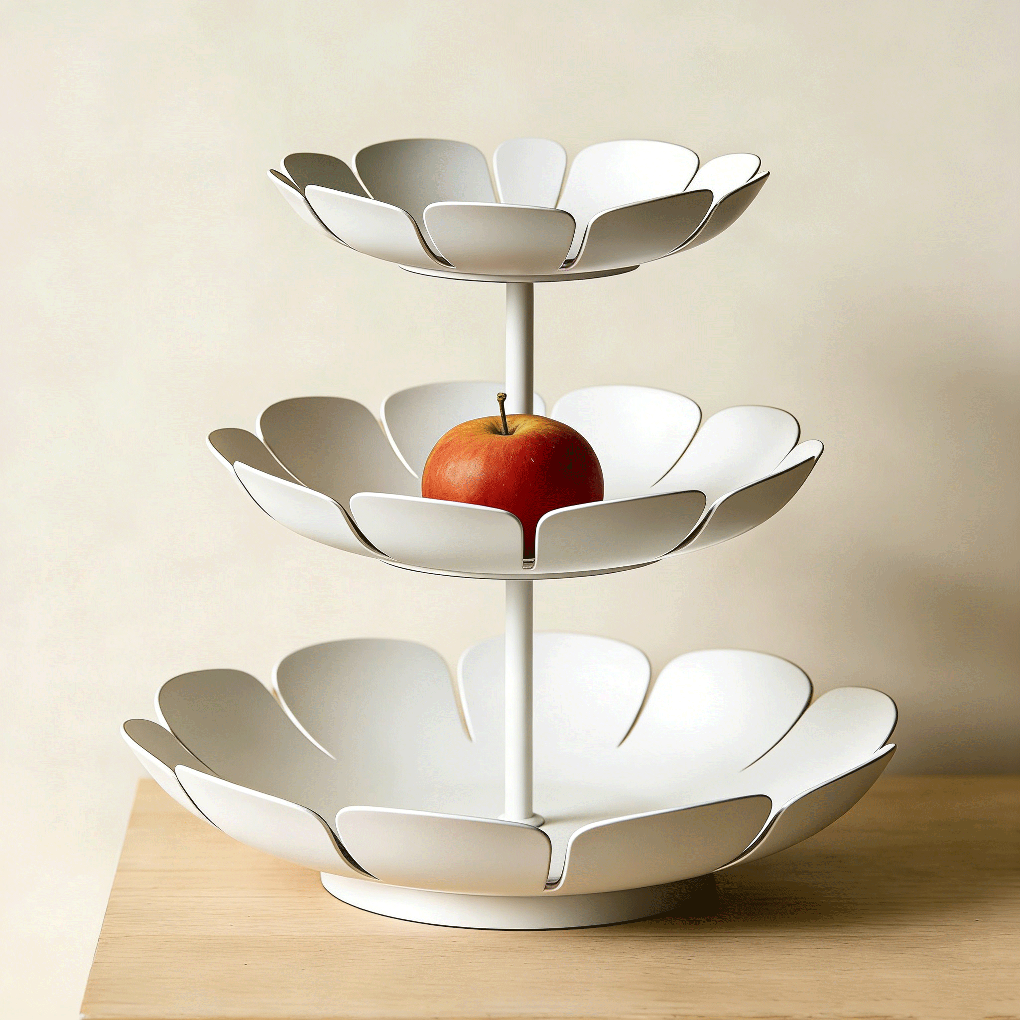  Bandeja de frutas estilo simple (paquete de 5) 