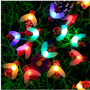 Luz solar de burbujas resistente al agua