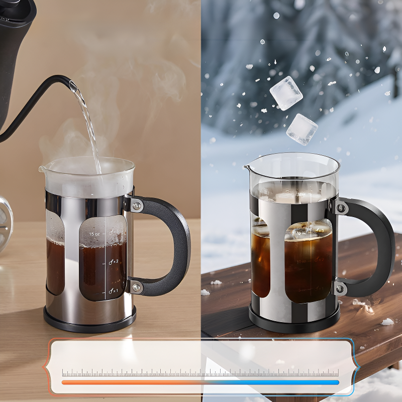 耐熱法式壓濾咖啡壺