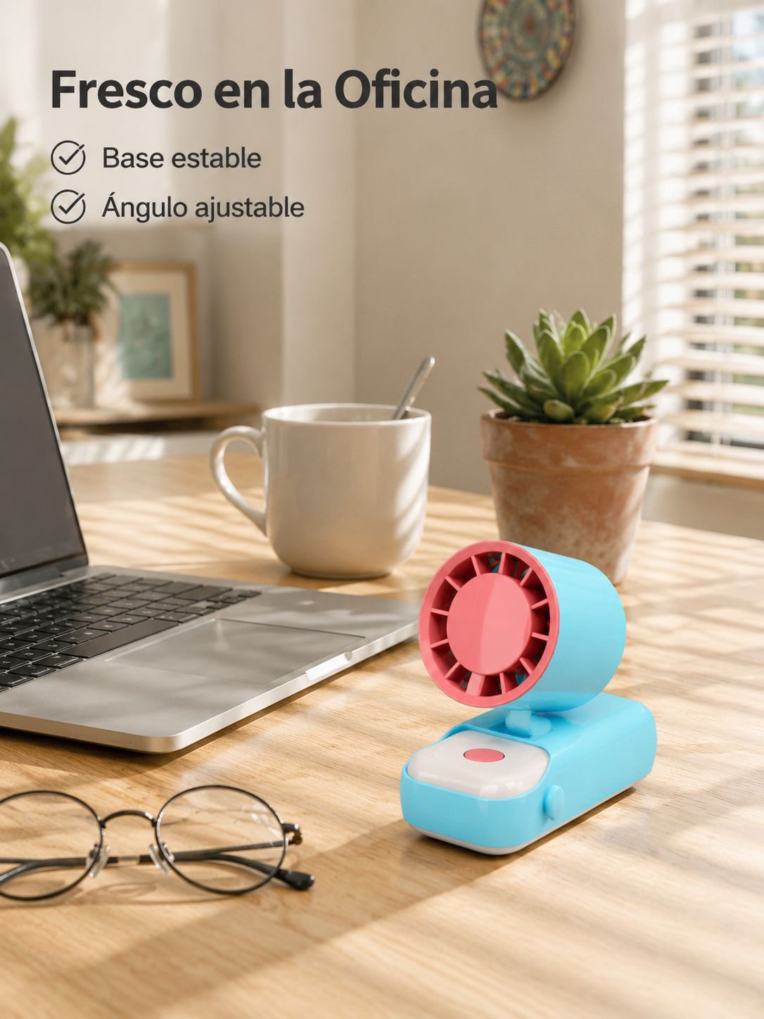 Ventilador de mano plegable portátil