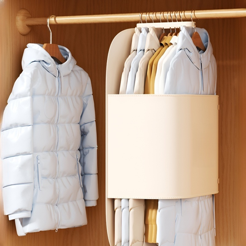 壁掛け式衣類収納圧縮ボード